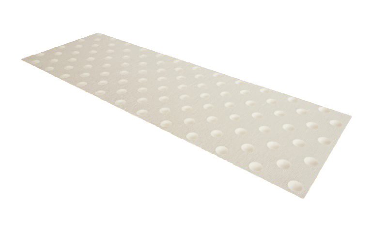 Pavaj tactil pentru piste de biciclete